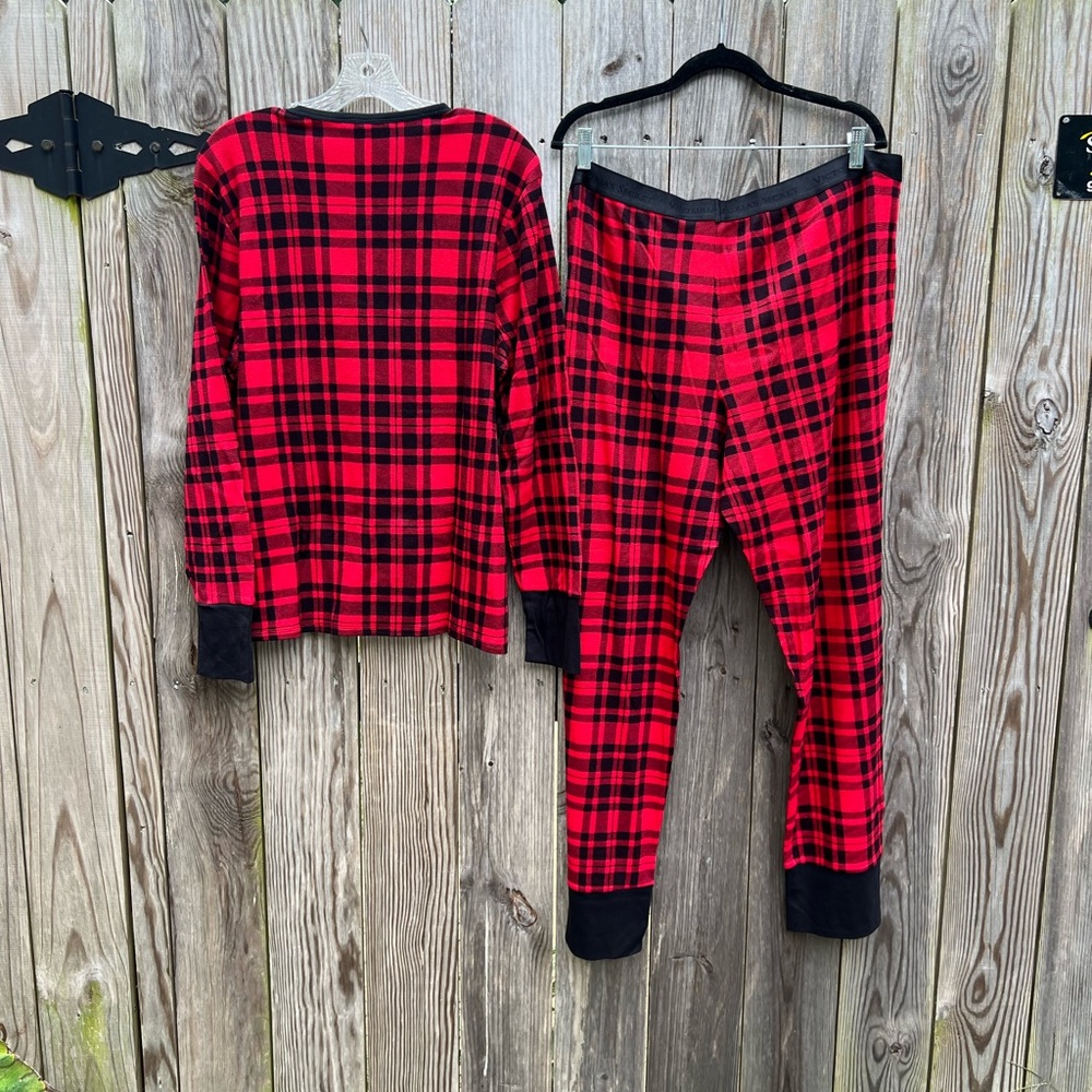 VICTORIA’S SECRET Thermal PJ’s Pajama Set Victoria's Secret Women’s XXL NWT NEW - Picture 16 of 16